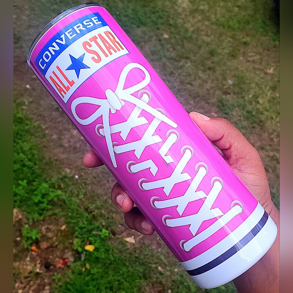 Custom Shoe Tumbler